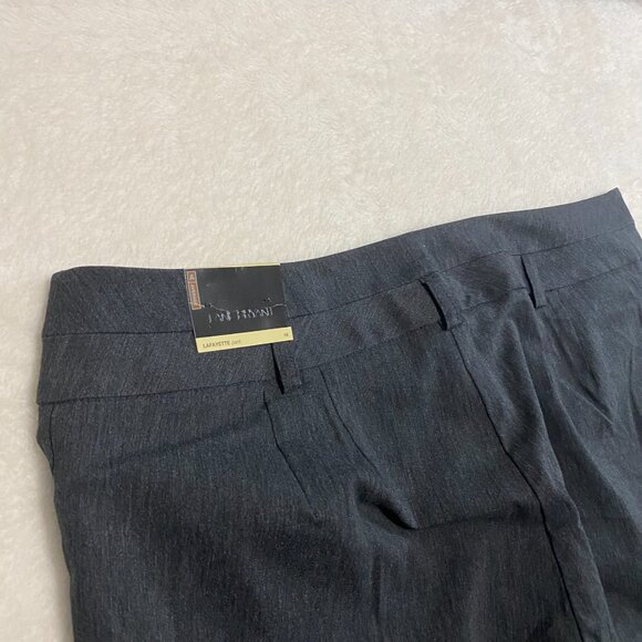 NWT Lane Bryant Women's Dress Pants sz 16 Gray Lafayette Flared Leg Rayon Nylon - Picture 9 of 12
